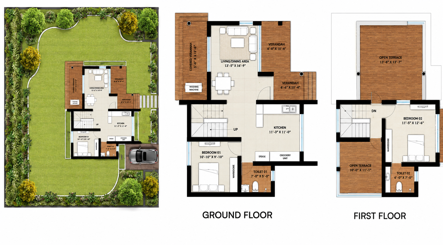 2 BHK Villa