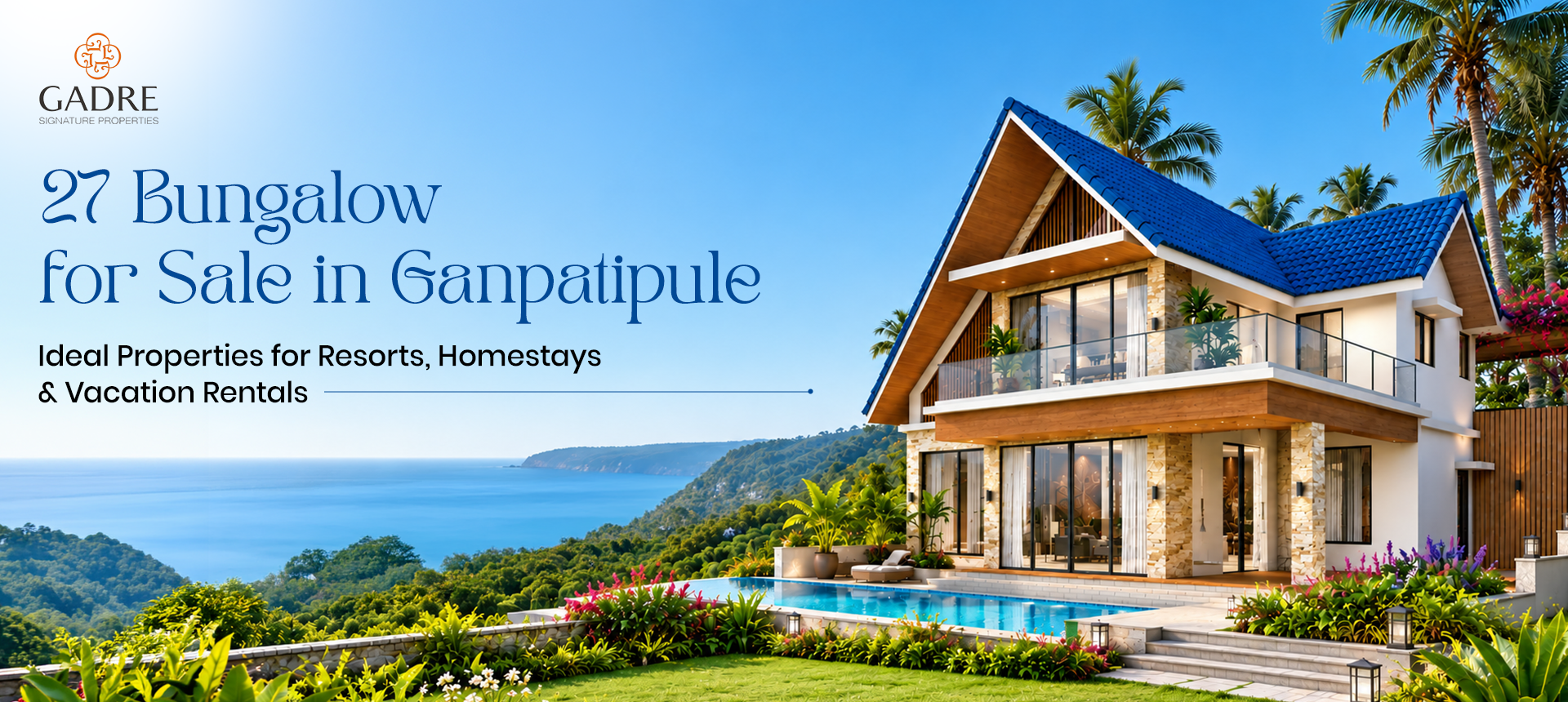 bungalows for sale in ganpatipule